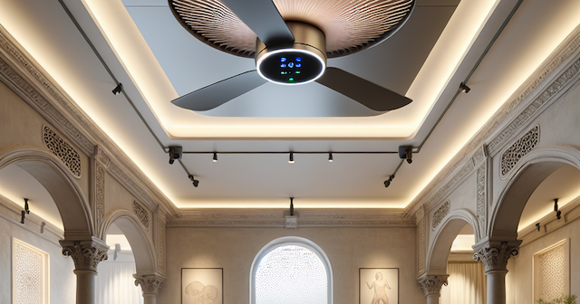 SKYX Platforms and Parrot Uncle Launch Smart Ceiling Fan with Heater