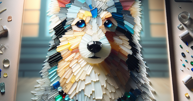 Ventura Artist Creates Lifelike Fused Glass Pet Portraits as Lasting Tributes