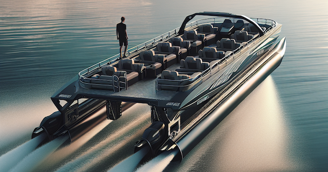 Vision Marine Partners with Hydrofin to Revolutionize Pontoon Efficiency