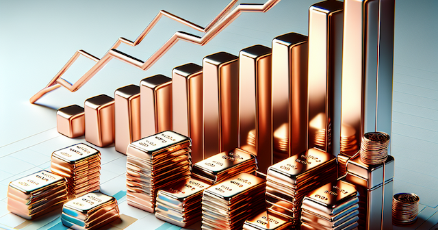 Copper Nears $10,000 Mark as Rally Continues Amid Weak Dollar