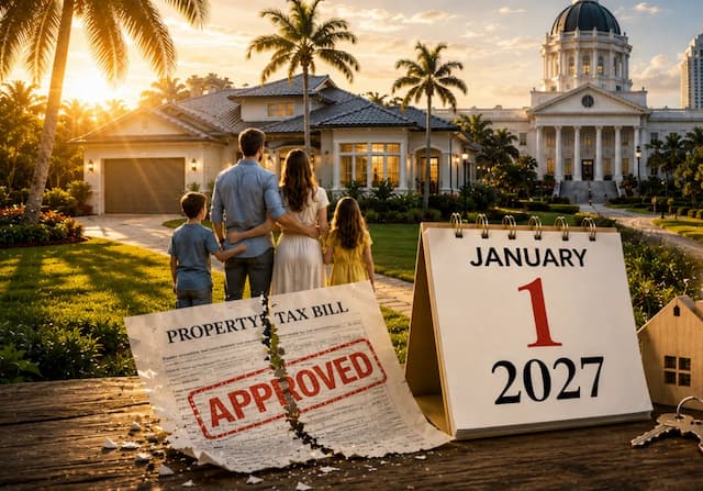 Florida Property Tax Cut: Buy Before 2027 or Wait 5 Years