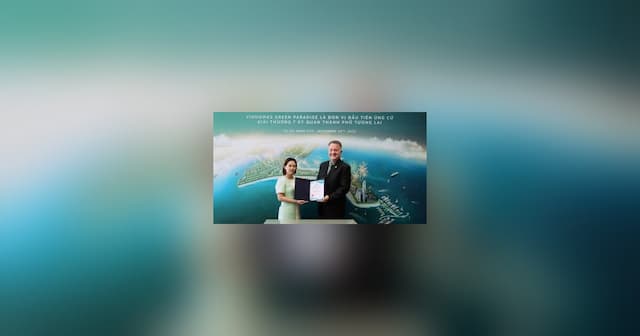 Vinhomes Green Paradise Named First Official Participant in New7Wonders Future Cities Campaign