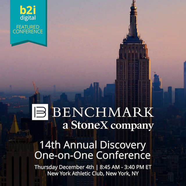 B2i Digital Partners with Benchmark for Exclusive Investor Conference