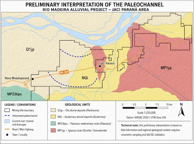 Canary Gold Gets Roadmap for Rio Madeira Alluvial Gold Validation