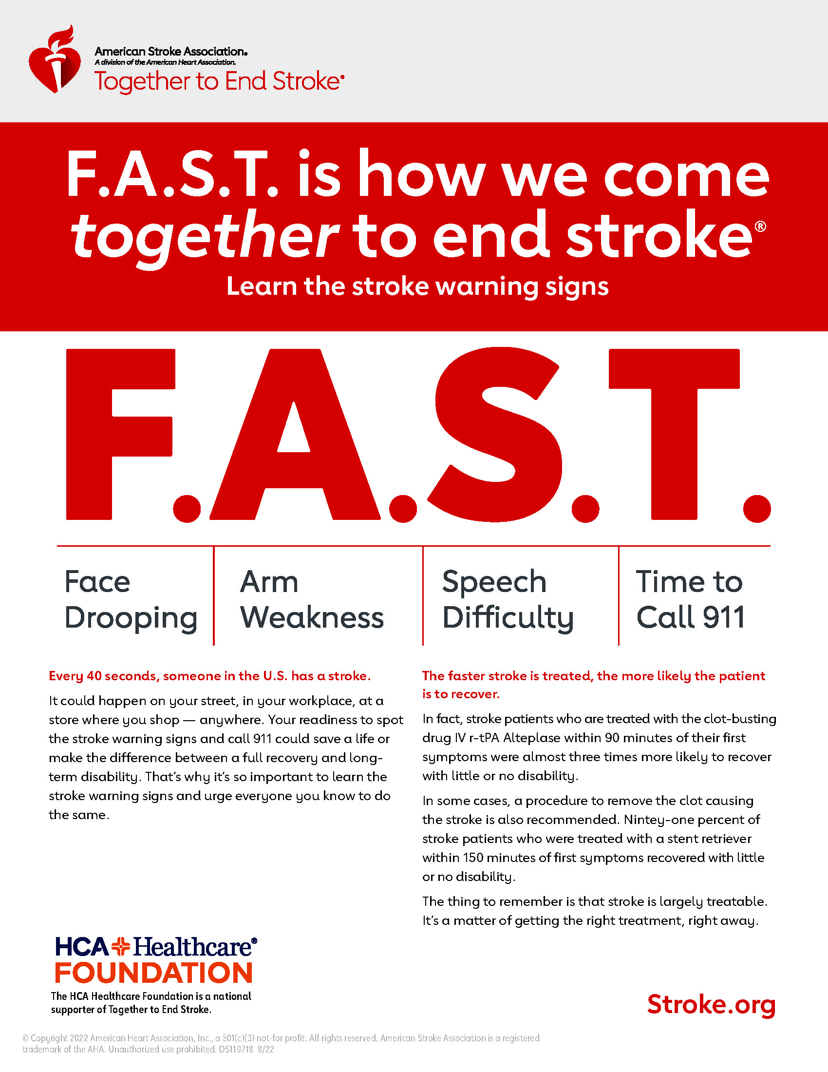 American Stroke Month: Preventable, Treatable, and Beatable
