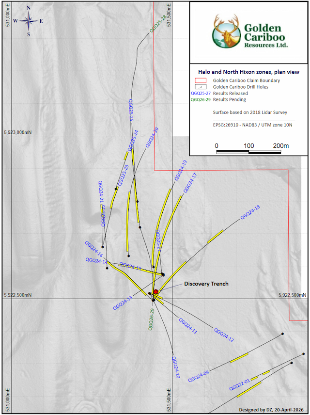 Golden Cariboo Discovers New Mineral Zone 600m Deep in BC Gold Project