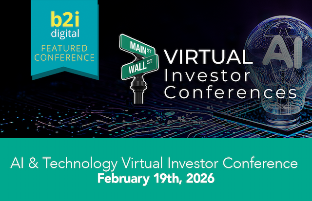 B2i Digital Partners as Marketing Lead for AI & Tech Investor Conference
