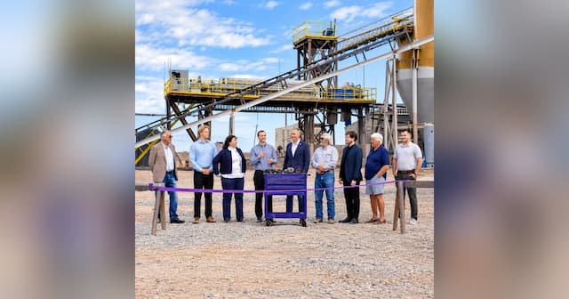 Ares Strategic Mining Opens U.S. Fluorspar Lumps Plant in Utah