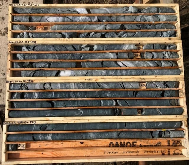 Golden Cariboo Drills 754m Hole Ending in Mineralization Near Osisko Boundary