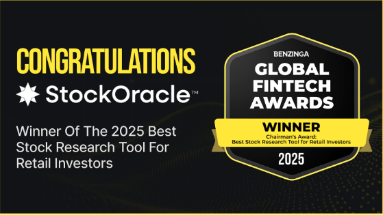 StockOracle Wins Benzinga's Top Award for Retail Investor Tool