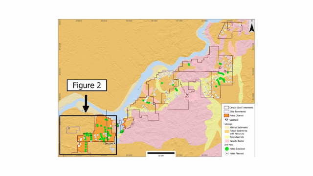 Canary Gold Hits Thick Paleochannel System at Madeira River Project