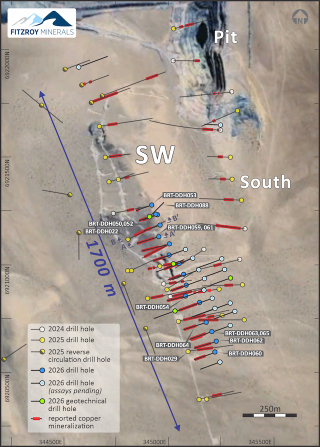Fitzroy Minerals Expands Buen Retiro Drill Program After Strong Copper Hits