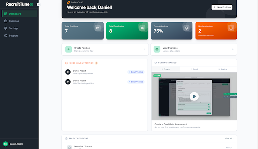 RecruitTune.ai Launches to Revolutionize Hiring with AI Assessments