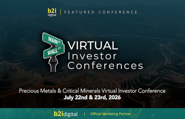 B2i Digital Hosts Precious Metals & Critical Minerals Virtual Conference