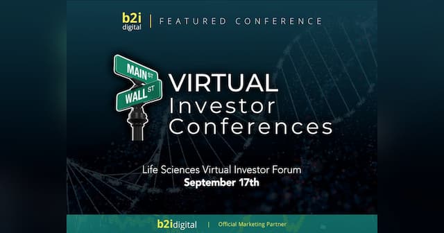 Life Sciences Virtual Investor Forum: Sept 17 Live