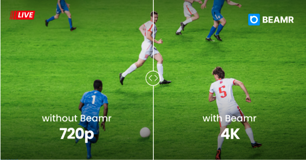 Beamr Revolutionizes Live 4K Sports Broadcasting with 50% Cost Reduction