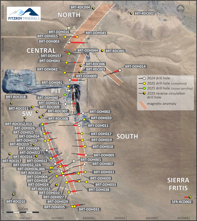 Fitzroy Minerals Reports Major Copper Discoveries in Chile, Extends Oxide Zone to 1.7 km