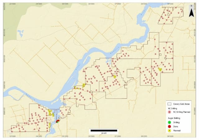 Canary Gold Launches Major Drilling Campaign in Brazil's Madeira River Gold District