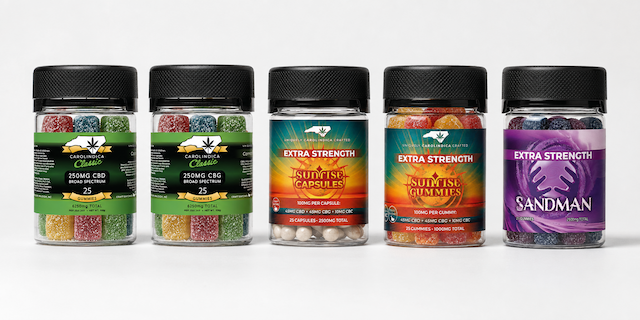 Carolindica Launches New High-Potency CBD, CBG, and Minor Cannabinoid Gummies and Capsules