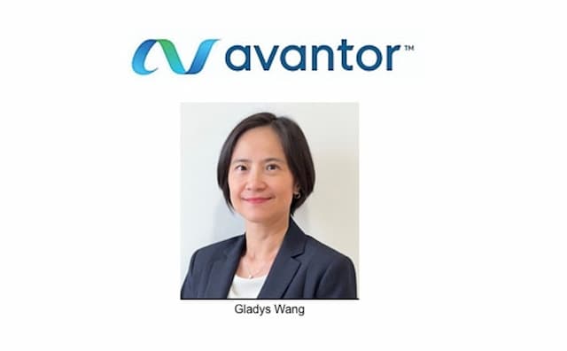 Avantor Appoints Gladys Wang to Lead Bioprocessing Growth Across Asia, Middle East & Africa