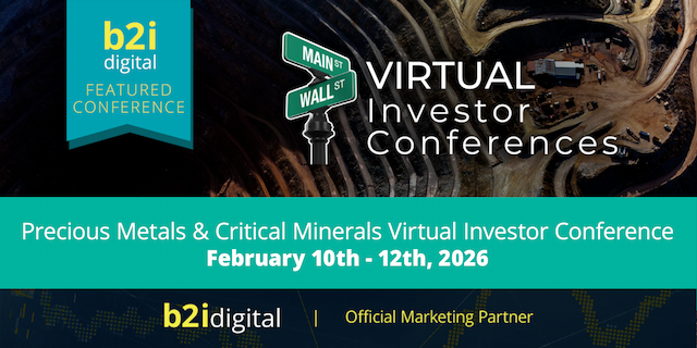 B2i Digital Partners with VIC for 2026 Precious Metals & Critical Minerals Investor Conference
