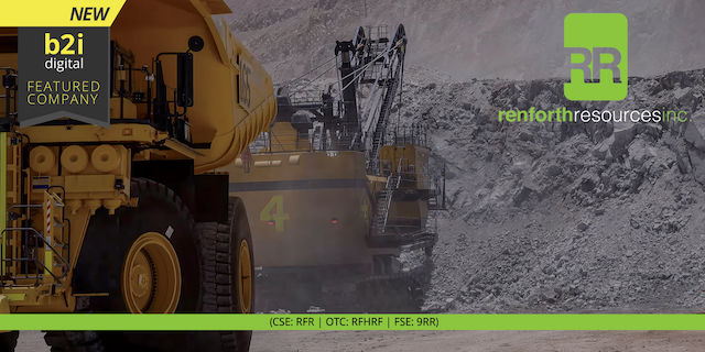 Renforth Resources Joins B2i Digital as Featured Company