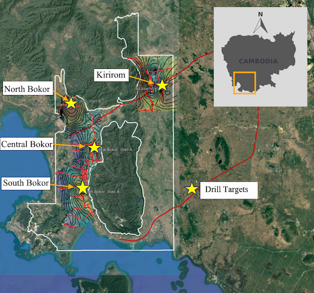 Angkor Resources Identifies Four Major Drill Targets in Cambodia's Block VIII