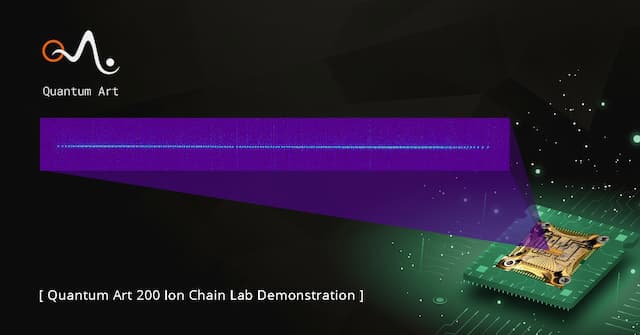 Quantum Art Achieves Breakthrough with 200-Ion Chain in Quantum Computing