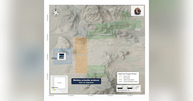 Western Star Expands Eagle Point Tungsten Project with New Claims and Surface Rights