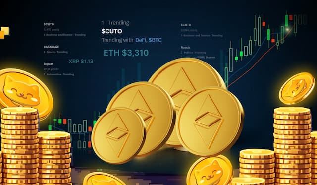 Ethereum Price Correction Signals Potential Surge; Cutoshi Token Gains Momentum