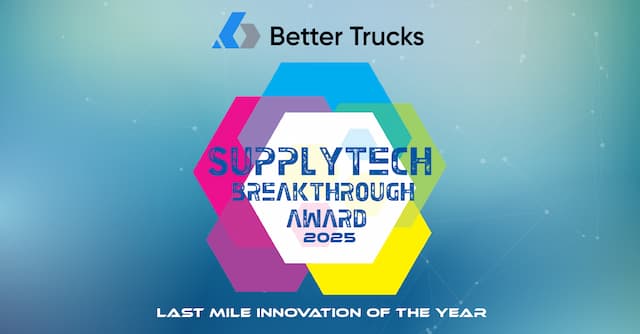 Better Trucks' Checkpoint Wins Last Mile Innovation Award