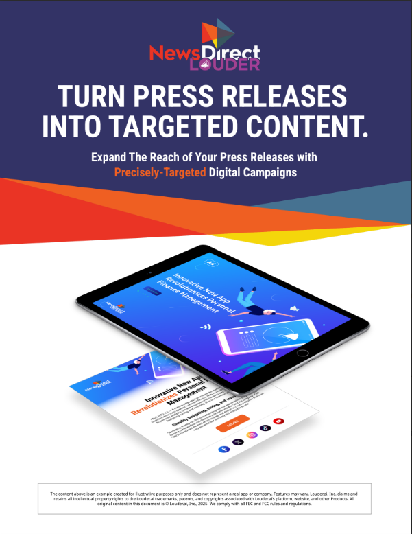 News Direct and Louder.ai Launch News Direct Louder to Amplify Visibility of News and Multimedia Content