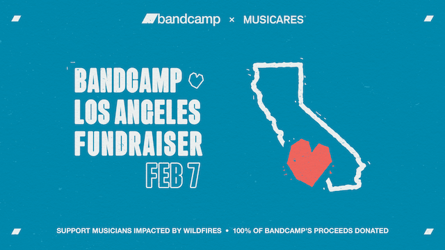 Bandcamp Partners with Music Community to Support Southern California Wildfire Relief