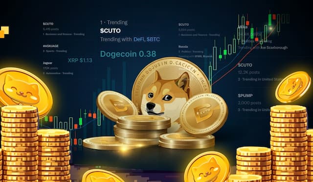 Dogecoin Whales Make Big Moves and Bet on New Viral Altcoin Cutoshi to Repeat Its 15000% Surge