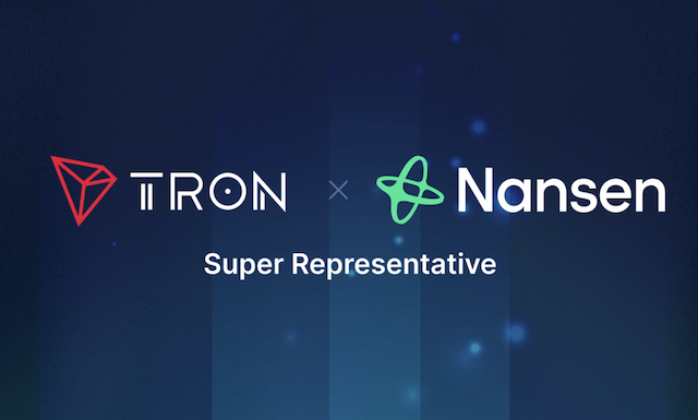 Nansen Joins TRON as a Super Representative, Enhancing Blockchain Transparency and Governance