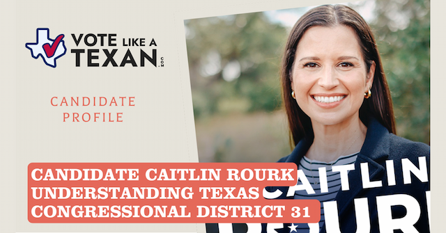 Military Officer Caitlin Rourk Launches Campaign for Texas Congressional District 10