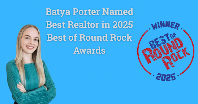 Batya Porter Voted Best Realtor in Round Rock by Community