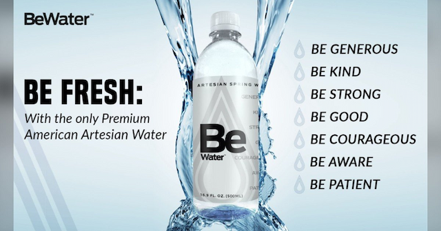 Be Water Natural Spring Water Launches on Amazon After Selling Out Initial Stock