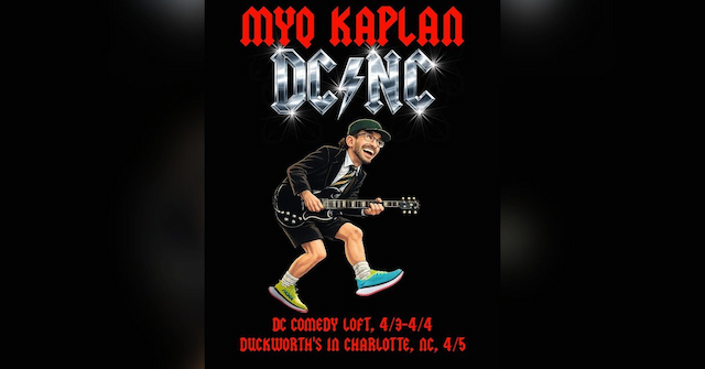 Myq Kaplan Brings Smart Stand-Up to DC and Charlotte This April