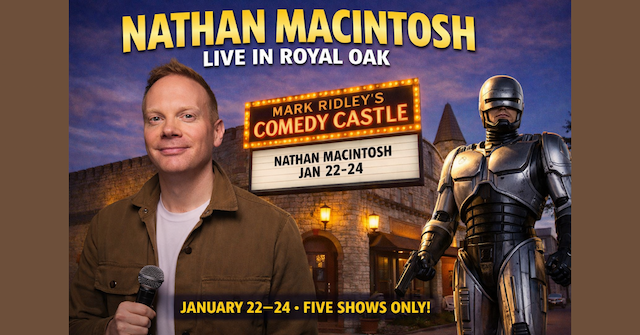 Nathan Macintosh Returns to Comedy Castle for Sold-Out Weekend Run