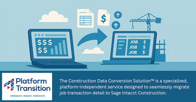 Platform Transition Launches Game-Changing Data Migration Solution for Construction