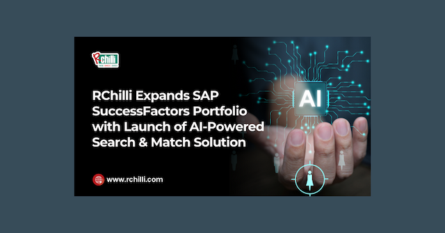 RChilli Launches AI-Powered Search & Match for SAP SuccessFactors