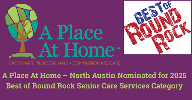 A Place At Home Nominated Again for Prestigious Senior Care Award