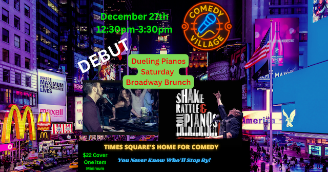 Comedy Village's Dueling Pianos: NYC's Interactive Music Party Hits 15 Years
