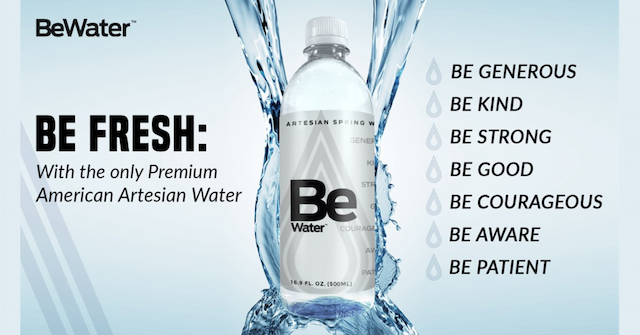 Be Water™ Expands to OneLavi, Offering Natural Artesian Spring Water