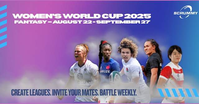 SCRUMMY Launches AI-Powered Fantasy Rugby Platform During Women's World Cup