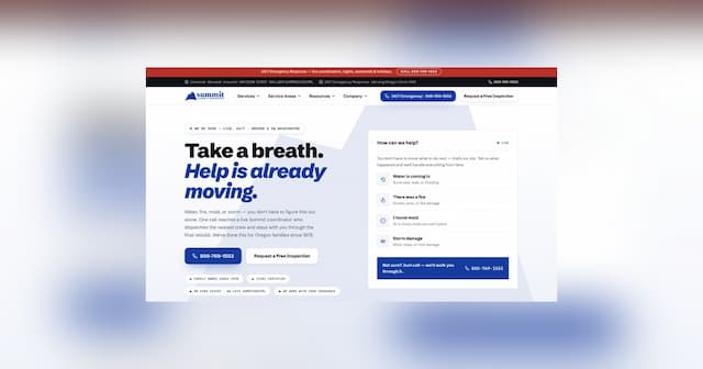Summit Cleaning & Restoration Launches SummitClean.com Ahead of Wet Season