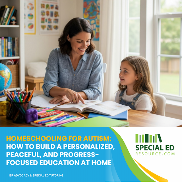 Special Ed Resource Transforms Autism Homeschooling with Personalized Programs