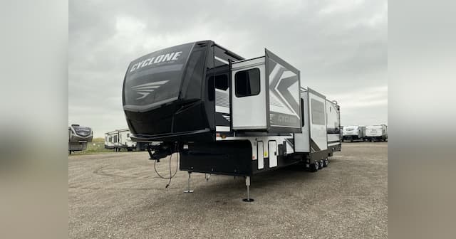 Allan Dale RV's Adds 2027 Cyclone Toy Haulers to Alberta Inventory