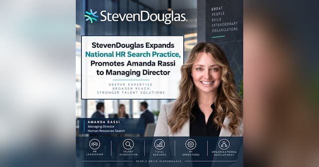 StevenDouglas Promotes Amanda Rassi to Lead National HR Search
